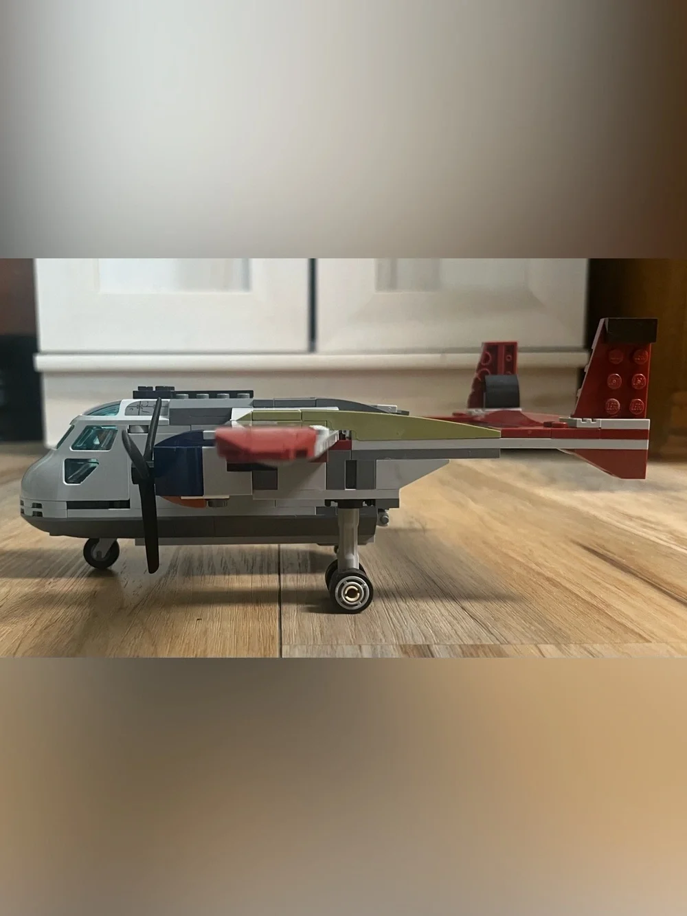 LEGO - Jurassic World - Quetzalcoatlus Plane Ambush - Part of Set 76947 *GLUED*